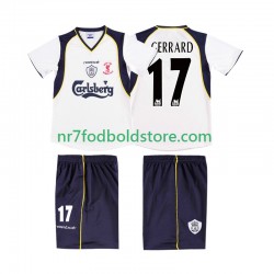 Liverpool Trøje GERRARD 17 LWP 2001 Retro Mænd Udebane Fodboldsæt 2002 Kortærmet