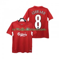 Liverpool Trøje GERRARD 8 2005 Retro Mænd Hjemmebane Fodboldsæt 2004 Kortærmet