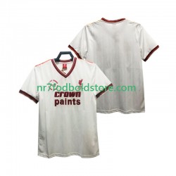 Liverpool Trøje 1985 1986 Retro Mænd Udebane Fodboldsæt Kortærmet