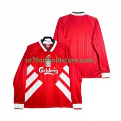 Liverpool Trøje 1993 1995 Retro Mænd Hjemmebane Fodboldsæt Langærmet