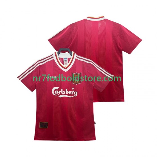 Liverpool Trøje 1995 1996 Retro Mænd Hjemmebane Fodboldsæt Kortærmet