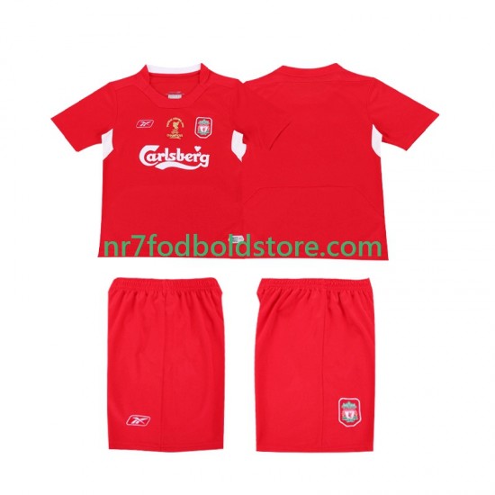 Liverpool Trøje LWP 2005 Retro Mænd Hjemmebane Fodboldsæt 2004 Kortærmet
