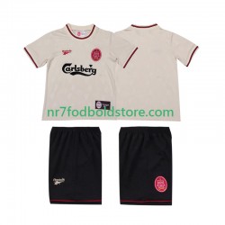Liverpool Trøje LWP 1996 1997 Retro Børn Udebane Fodboldsæt Kortærmet