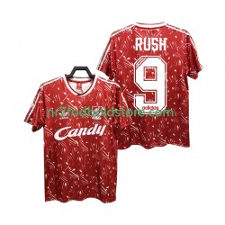 Liverpool Trøje Rush 9 1989 1991 Retro Mænd Hjemmebane Fodboldsæt Kortærmet