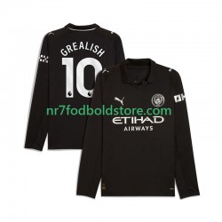 Manchester City Trøje Jack Grealish 10 Mænd Udebane Fodboldsæt 2025-2026 Langærmet