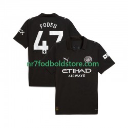 Manchester City Trøje Phil Foden 47 Mænd Udebane Fodboldsæt 2025-2026 Kortærmet