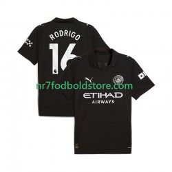 Manchester City Trøje Rodrigo Hernandez 16 Mænd Udebane Fodboldsæt 2025-2026 Kortærmet