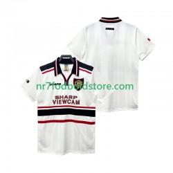 Manchester United Trøje Retro Mænd Udebane Fodboldsæt 1998 1999 Kortærmet