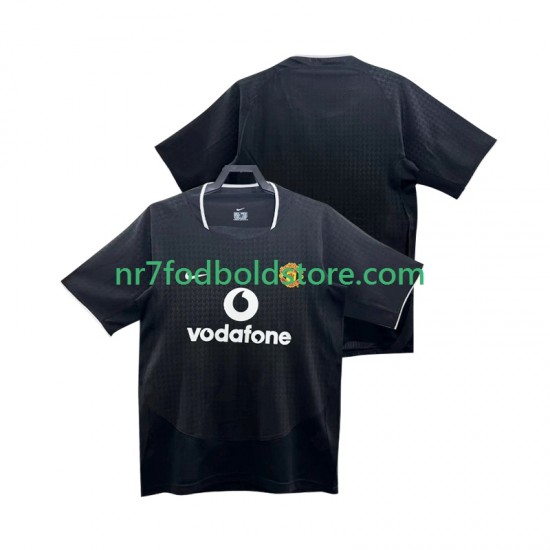 Manchester United Trøje Retro Mænd Udebane Fodboldsæt 2004 2002 Kortærmet