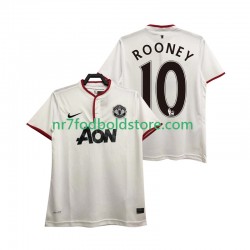 Manchester United Trøje Rooney 10 2013 2014 Retro Mænd 3. Valg Fodboldsæt Kortærmet