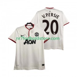 Manchester United Trøje V PERSIE 20 2013 2014 Retro Mænd 3. Valg Fodboldsæt Kortærmet