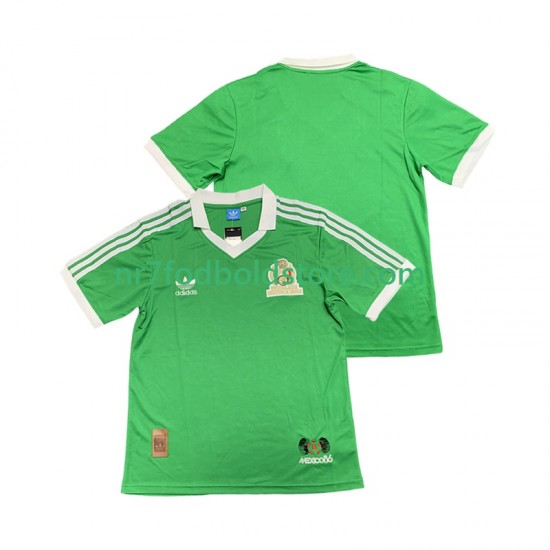 Mexico Trøje 1986 Retro Mænd Hjemmebane Fodboldsæt Kortærmet