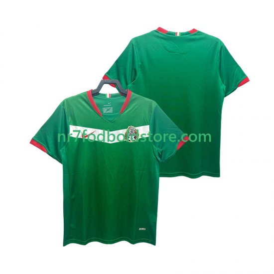 Mexico Trøje Retro Mænd Hjemmebane Fodboldsæt 2006 Kortærmet