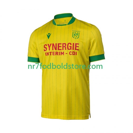 Nantes Trøje Mænd Hjemmebane Fodboldsæt 2025-2026 Kortærmet