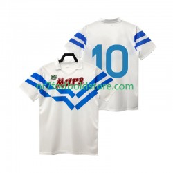Napoli Trøje 10 1988 1989 Retro Mænd Udebane Fodboldsæt Kortærmet