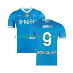 Napoli Trøje Romelu Lukaku 9 Mænd Hjemmebane Fodboldsæt 2025-2026 Kortærmet