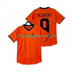 Holland Trøje KLUIVERT 9 2000 Retro Mænd Hjemmebane Fodboldsæt Kortærmet