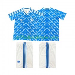 Holland Trøje 1988 Retro Børn Udebane Fodboldsæt Kortærmet