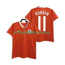 Holland Trøje ROBBEN 11 Retro Mænd Hjemmebane Fodboldsæt 2008 Kortærmet