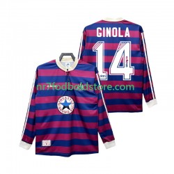 Newcastle United Trøje GINOLA 14 1995 1997 Retro Mænd Udebane Fodboldsæt Langærmet