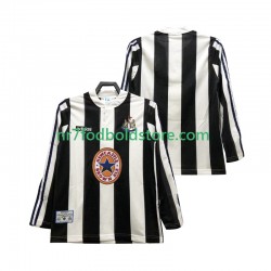 Newcastle United Trøje 1995 1997 Retro Mænd Hjemmebane Fodboldsæt Langærmet