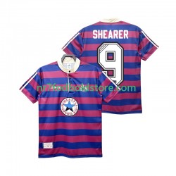 Newcastle United Trøje SHEARER 9 1995 1997 Retro Mænd Udebane Fodboldsæt Kortærmet