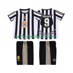 Newcastle United Trøje SHEARER 9 1997 Retro Børn Hjemmebane Fodboldsæt 1999 Kortærmet