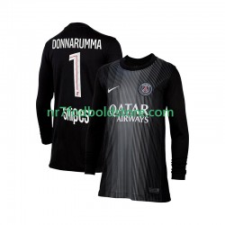 Paris Saint-Germain Trøje Gianluigi Donnarumma 1 Målmand Mænd Hjemmebane Fodboldsæt 2025-2026 Langærmet