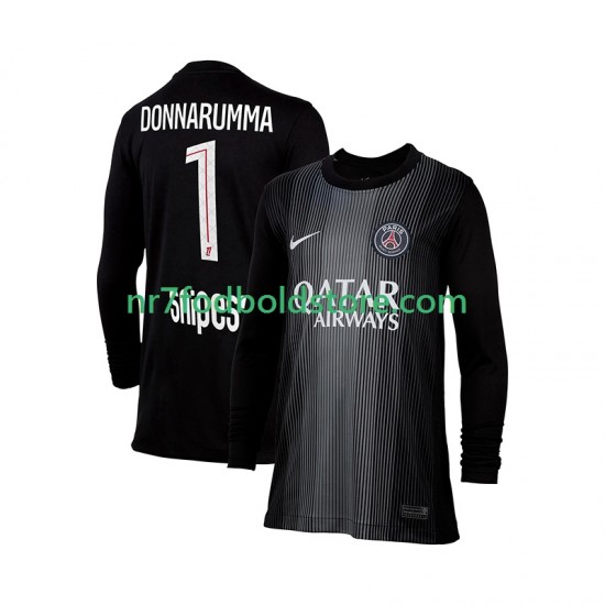 Paris Saint-Germain Trøje Gianluigi Donnarumma 1 Målmand Mænd Hjemmebane Fodboldsæt 2025-2026 Langærmet
