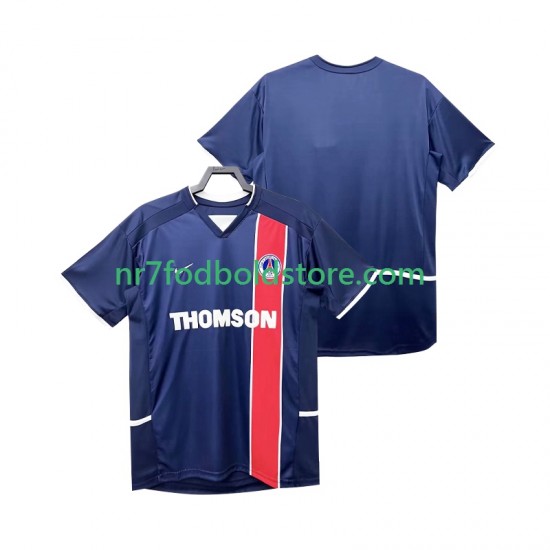 Paris Saint-Germain Trøje 2003 Retro Mænd Hjemmebane Fodboldsæt 2002 Kortærmet