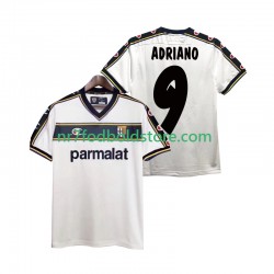Parma Trøje ADRIANO 9 2003 Retro Mænd Udebane Fodboldsæt 2002 Kortærmet