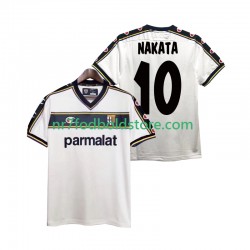 Parma Trøje NAKATA 10 2003 Retro Mænd Udebane Fodboldsæt 2002 Kortærmet