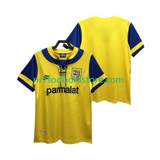Parma Trøje 1993 1995 Retro Mænd Udebane Fodboldsæt Kortærmet