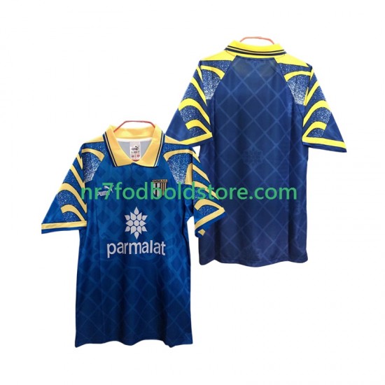 Parma Trøje 1995 1996 Retro Mænd Udebane Fodboldsæt Kortærmet