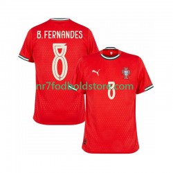 Portugal Trøje Bruno Fernandes 8 Mænd Hjemmebane Fodboldsæt 2025-2026 Kortærmet