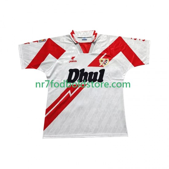 Rayo Vallecano Trøje 1995 Retro Mænd Hjemmebane Fodboldsæt 1994 Kortærmet