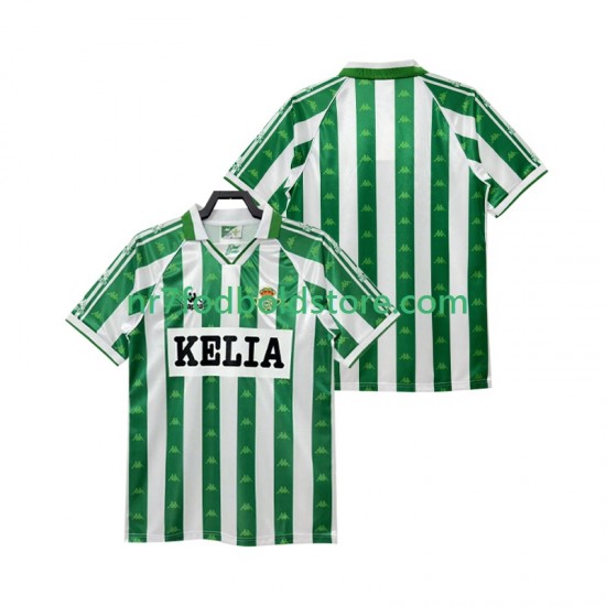 Real Betis Trøje 1995 1996 Retro Mænd Hjemmebane Fodboldsæt Kortærmet