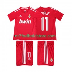 Real Madrid Trøje BALE 11 2012 Retro Børn 3. Valg Fodboldsæt 2011 Kortærmet