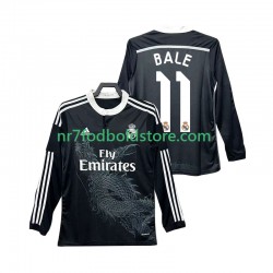 Real Madrid Trøje BALE 11 2014 2015 Retro Mænd 3. Valg Fodboldsæt Langærmet