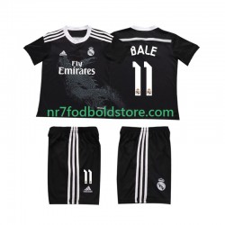 Real Madrid Trøje Bale 11 2014 Retro Børn 3. Valg Fodboldsæt Kortærmet