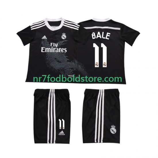 Real Madrid Trøje Bale 11 2014 Retro Børn 3. Valg Fodboldsæt Kortærmet