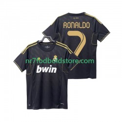 Real Madrid Trøje Cristiano Ronaldo 7 2012 Retro Mænd Udebane Fodboldsæt 2011 Kortærmet