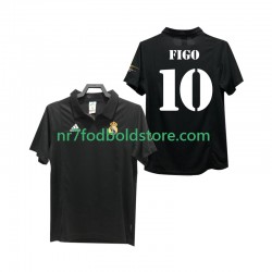 Real Madrid Trøje FIGO 10 2003 Retro Mænd Udebane Fodboldsæt 2002 Kortærmet