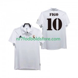 Real Madrid Trøje FIGO 10 2003 Retro Mænd Hjemmebane Fodboldsæt 2002 Kortærmet
