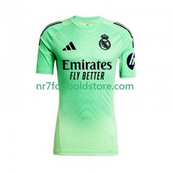 Real Madrid Trøje Målmand Mænd Udebane Fodboldsæt 2025-2026 Kortærmet