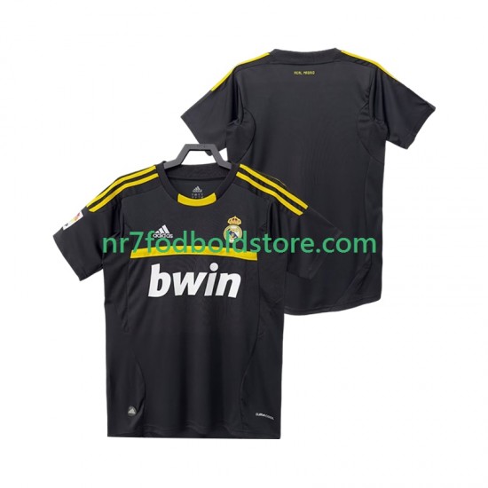 Real Madrid Trøje 2012 Målmand Retro Mænd Udebane Fodboldsæt 2011 Kortærmet