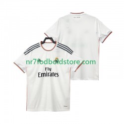 Real Madrid Trøje 2013 2014 Retro Mænd Hjemmebane Fodboldsæt Kortærmet