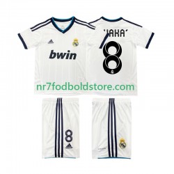Real Madrid Trøje KAKA 8 2012 2013 Retro Børn Hjemmebane Fodboldsæt Kortærmet