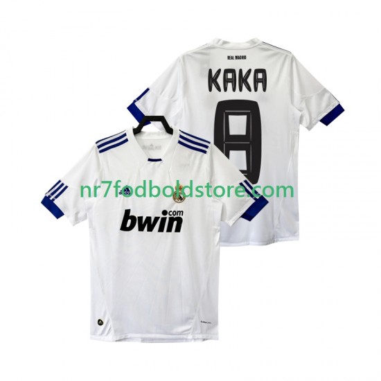 Real Madrid Trøje KAKA 8 Retro Mænd Hjemmebane Fodboldsæt 2011 2010 Kortærmet