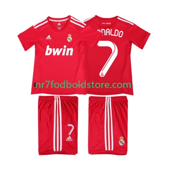 Real Madrid Trøje RONALDO 7 2012 Retro Børn 3. Valg Fodboldsæt 2011 Kortærmet